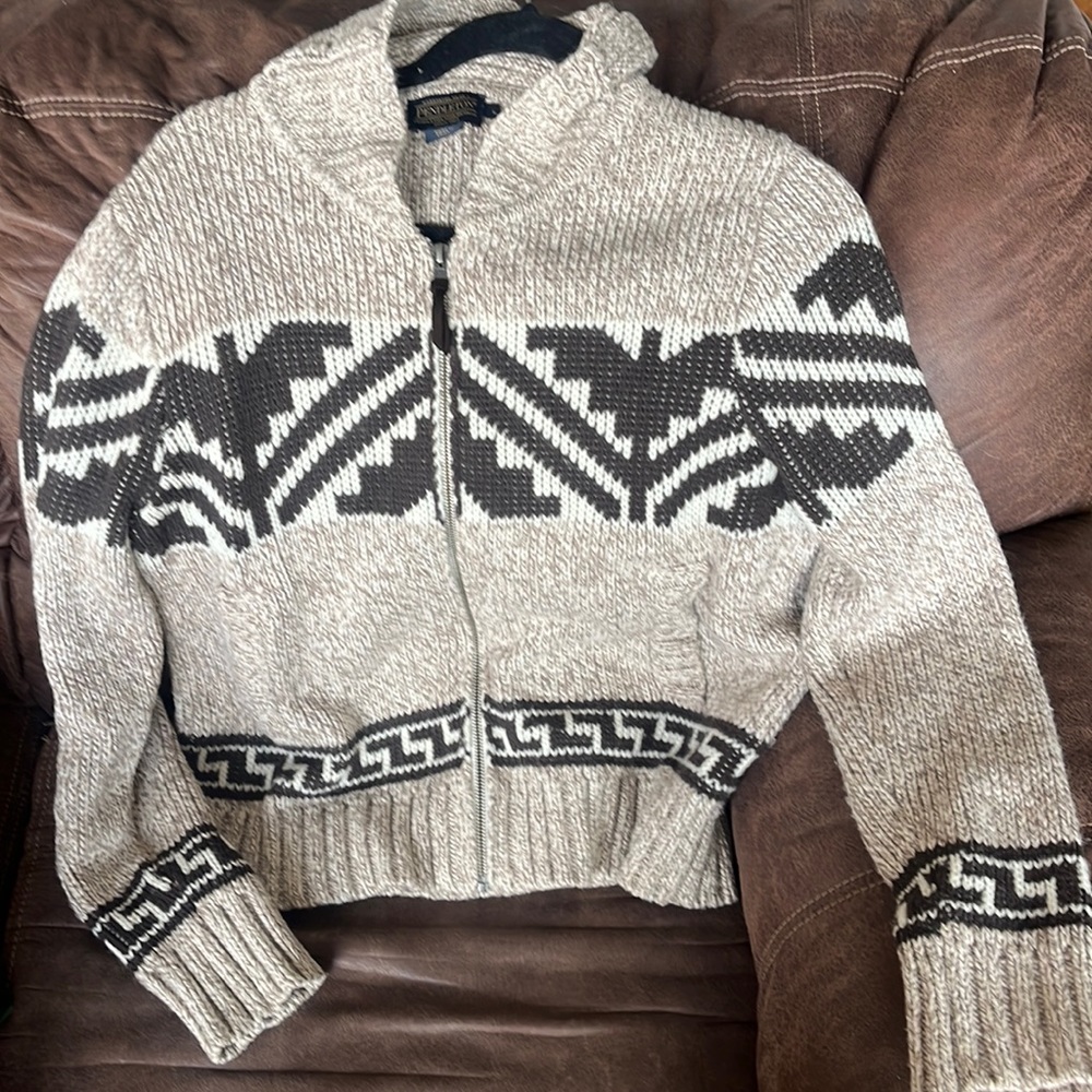 Pendleton Zip up cardigan